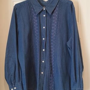 Cute Talbots Jean Shirt